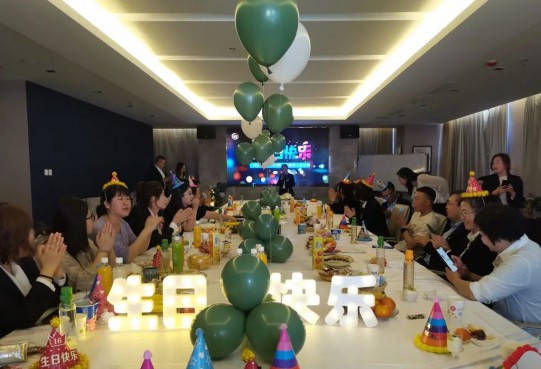 綠意迎春 幸福歡聚！2022第一季度員工生日會圓滿舉辦
